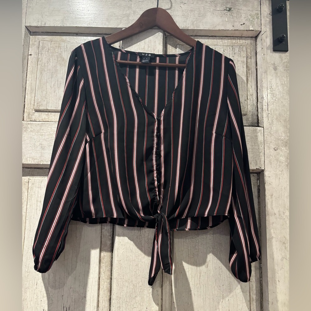 U2B  Striped Blouse